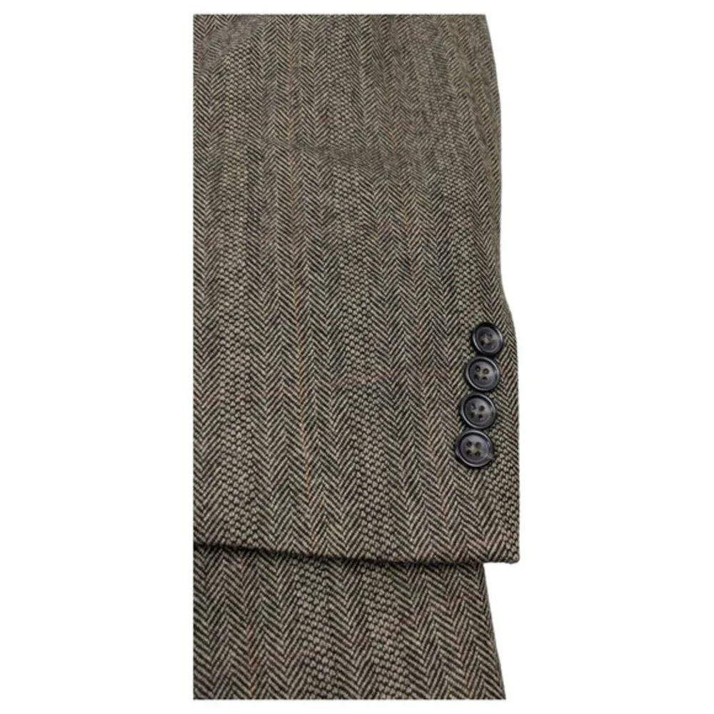 Joseph & Feiss Herringbone Lambswool Blazer‎ 46R